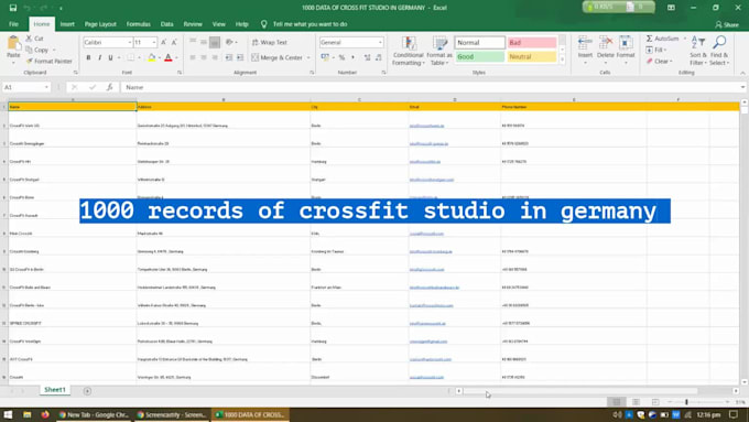 do google maps scraping data in 24 hours