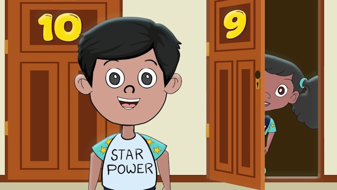 animate 2d cartoon animation for kids 2d educational learning videos for kids