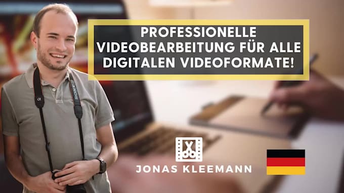 do professional video editing and video cutting for all platforms german