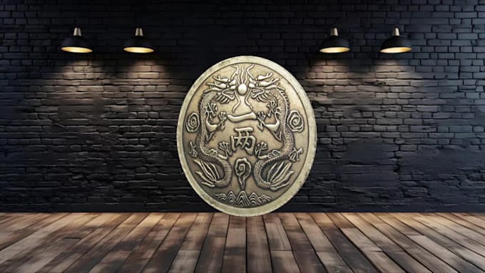 make 3d logo spin, nft animation, coin spin, loop animation