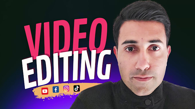 do professional video editing for youtube, social media