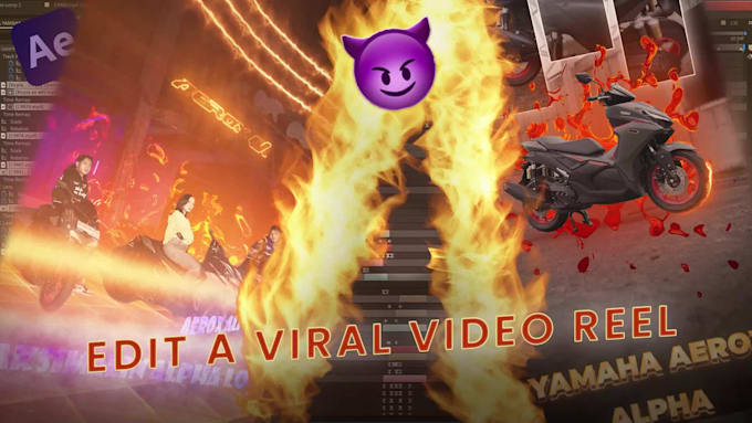 edit car video with special effects for reels and tiktok
