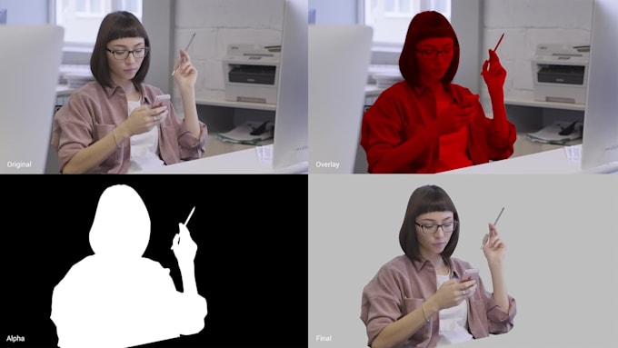 do rotoscoping, green screen removal, keying and vfx professionally