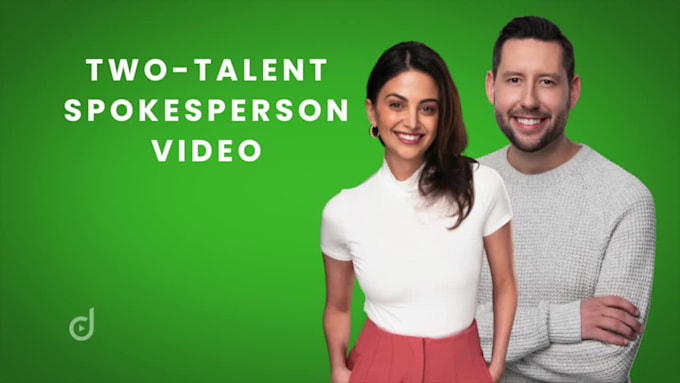 record a video with two talent