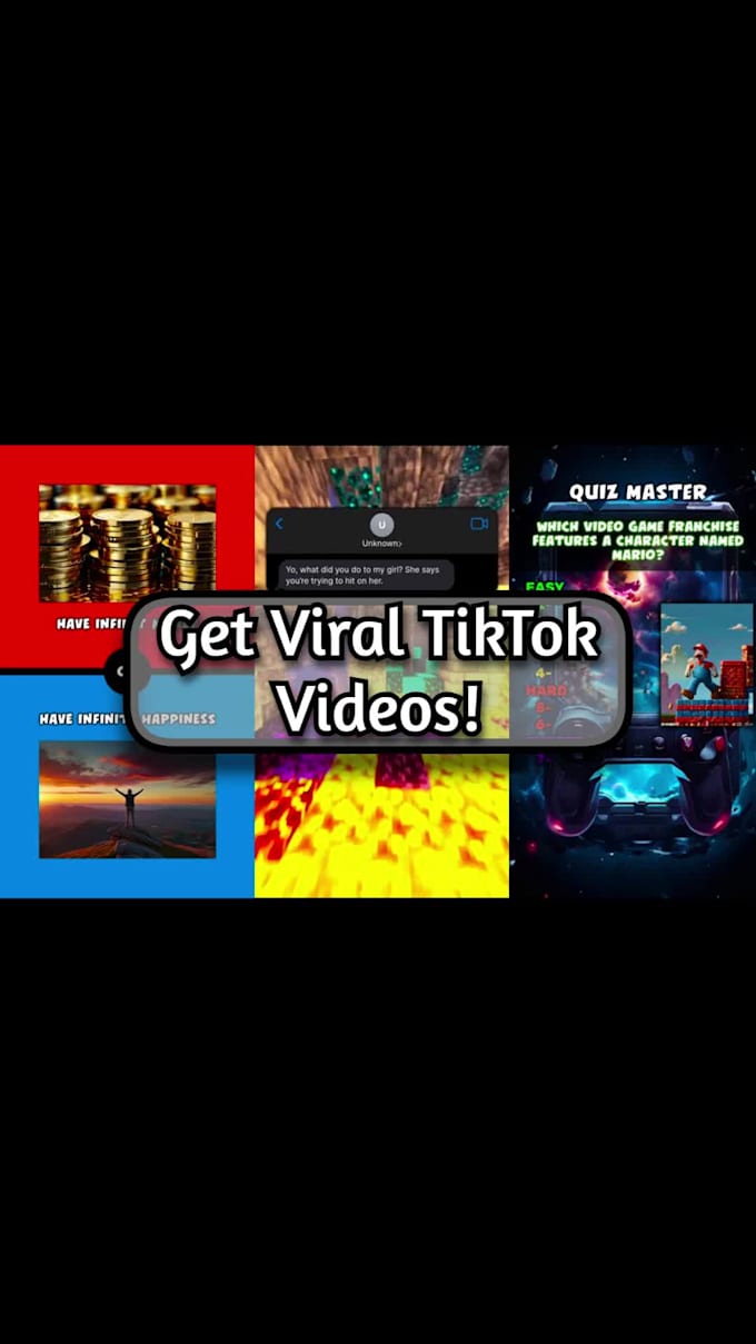 make multiple viral tiktok videos for cheap
