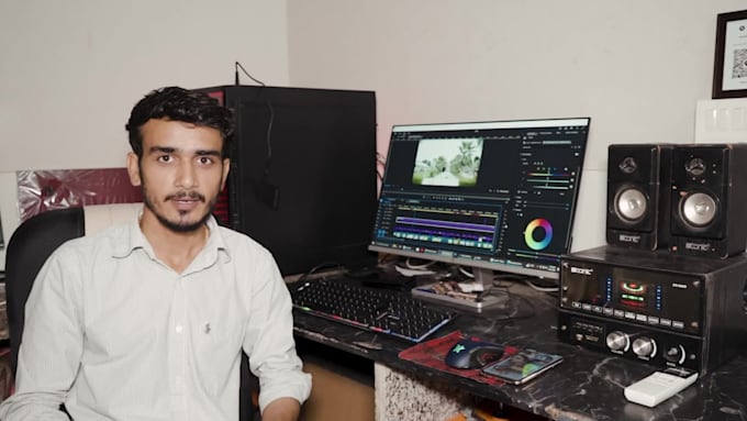 do professional video editing