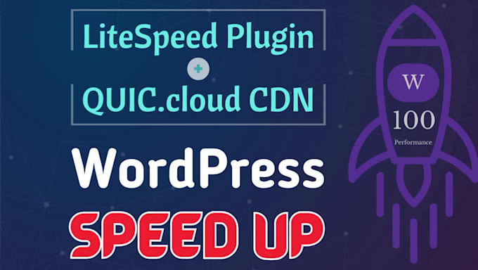 do wordpress speed optimization using litespeed cache plugin and quic cloud CDN