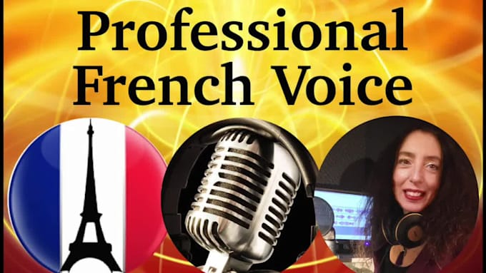 record the best french female voice over