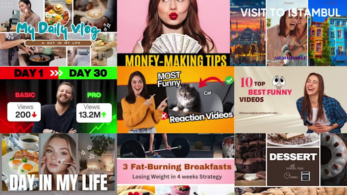 design eye catching youtube thumbnails that boosts CTR