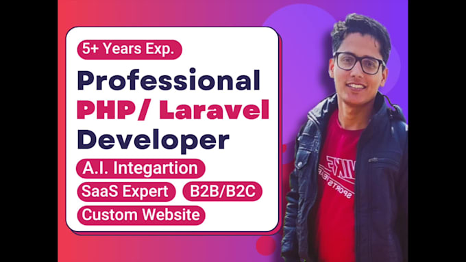 be professional PHP laravel developer