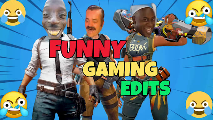 edit funny gaming videos for youtube and twitch