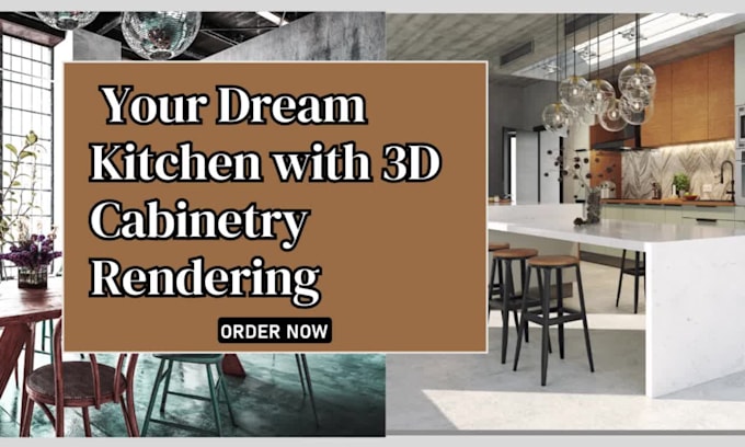 create 3d kitchen designs and wardrobe layouts with realistic rendering