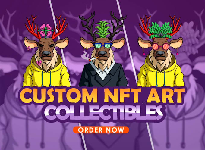 make unique characters for your nft art collection