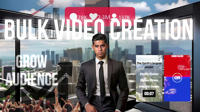 create short videos in bulk