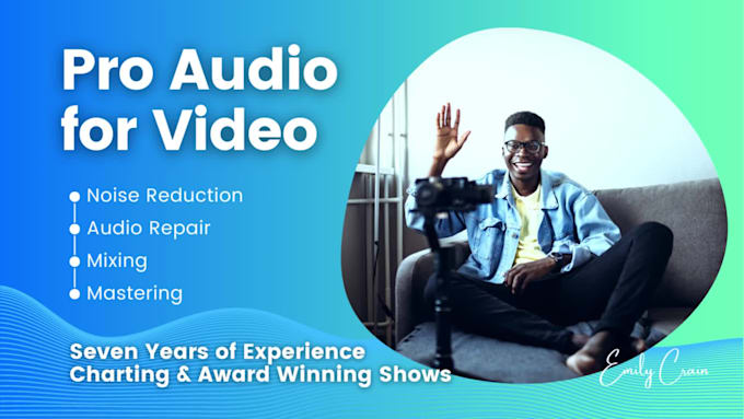 edit, mix, and master audio for video