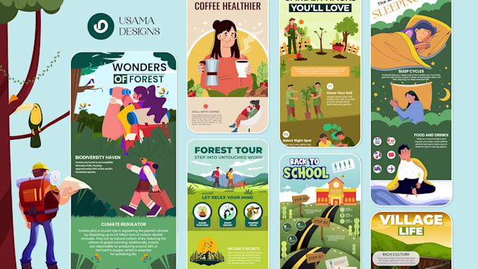 design a professional business infographic