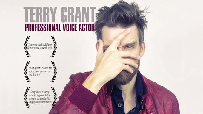 record a professional american male voice over