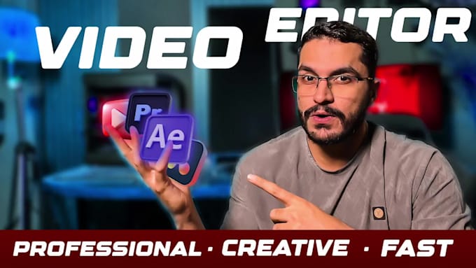 do professional video editing, youtube videos, short clips, motion graphics