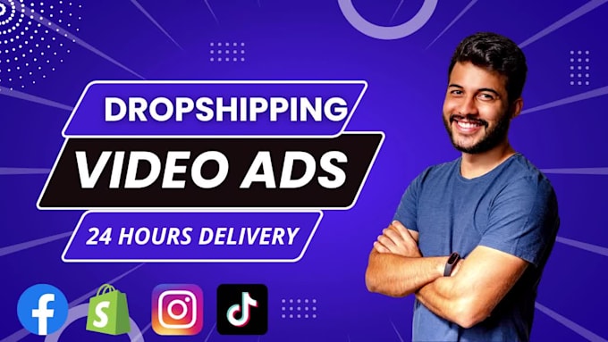create engaging dropshipping video ads or facebook ads or shopify video
