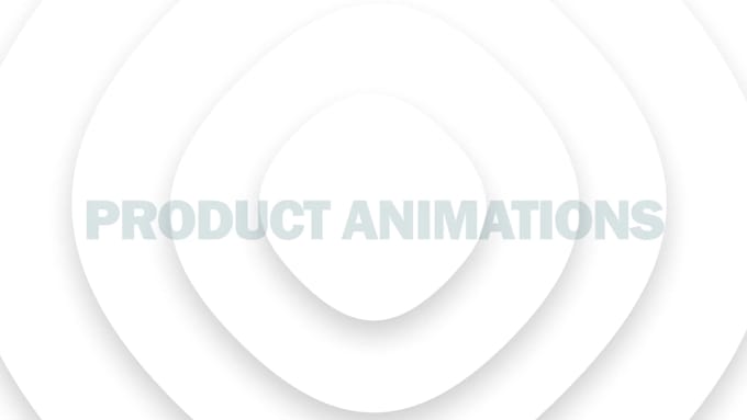 create realistic 3d product animation for your product