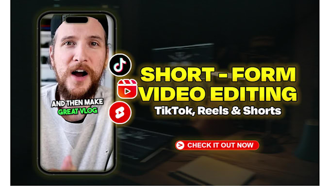 edit your social media short form content video