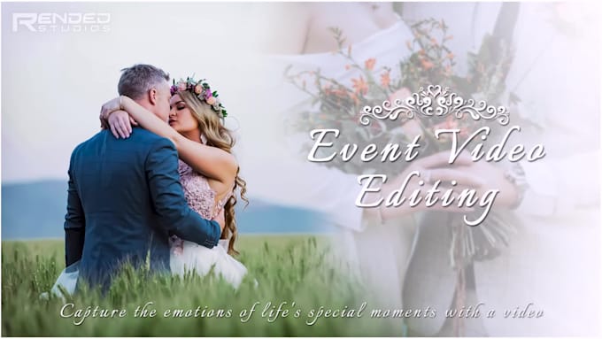 do professional cinematic wedding video editing