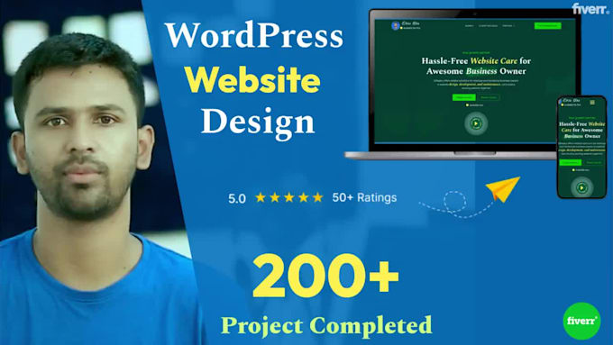 design or redesign a premium wordpress website design with elementor pro