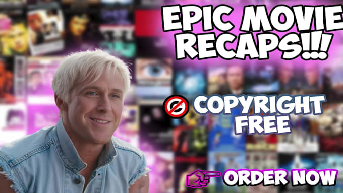 edit movie recap professionally without copyright claim