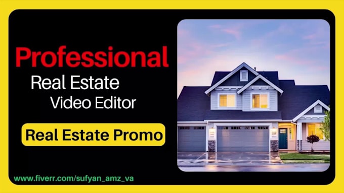 do real estate video editing, enhance your property listings