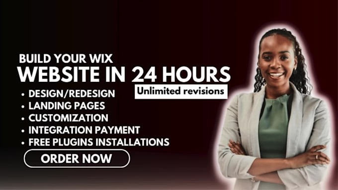 design, redesign and develop your wix website