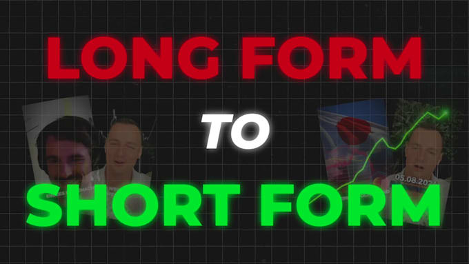 create viral short form videos