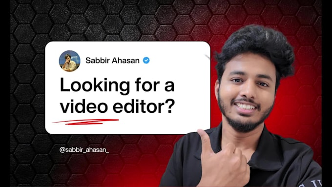 do video editing for youtube, instagram, tiktok in 24 hours