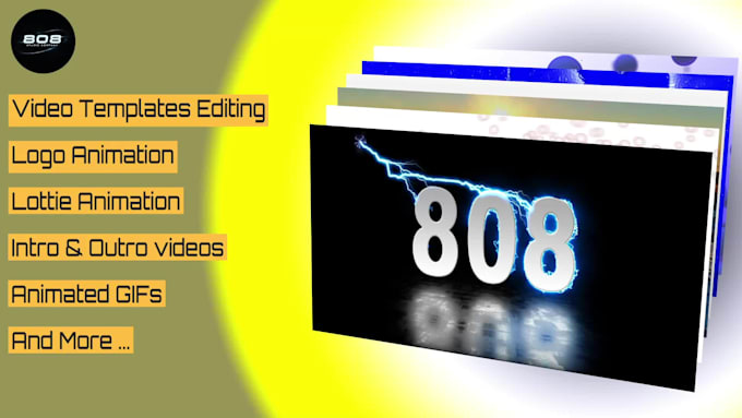 edit any after effects template or create it for you