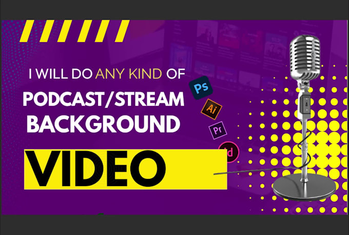 Create a cover art for streams and podcasts by Borhenebouchrit | Fiverr