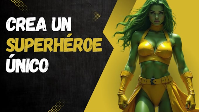 diseñaré tu superheroe personalizado con ia