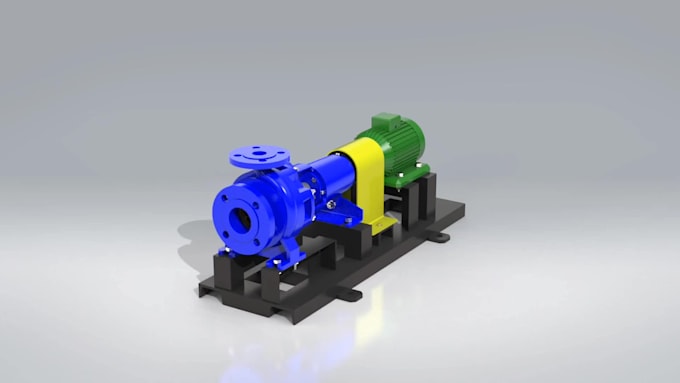 do 3d cad modeling, rendering, animation using solidworks
