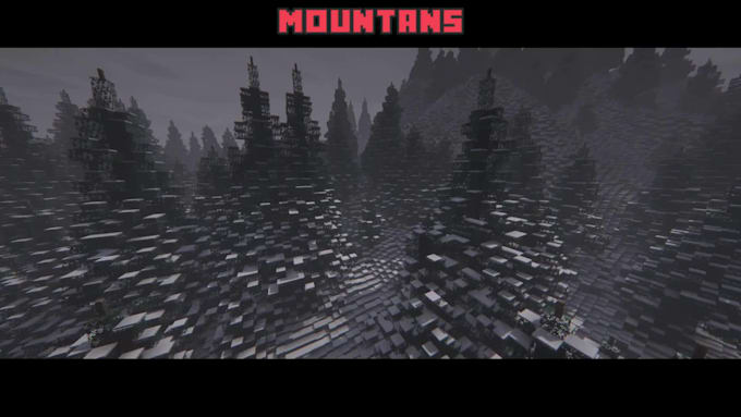 make a professional minecraft terrain and schematics