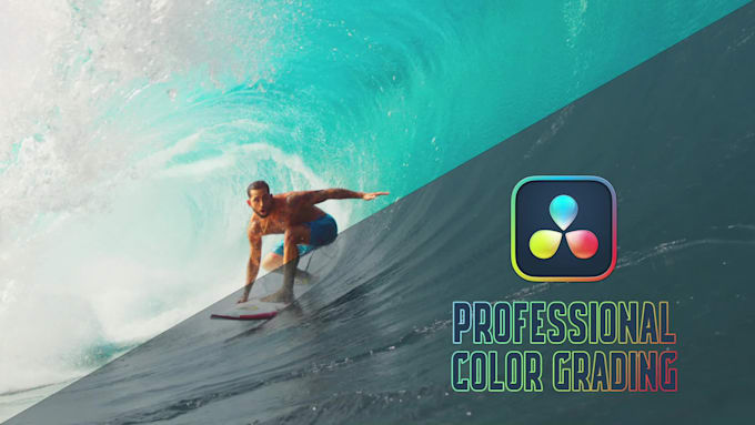do color grading and color correction with davinci resolve