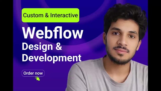 create high converting webflow website design and development