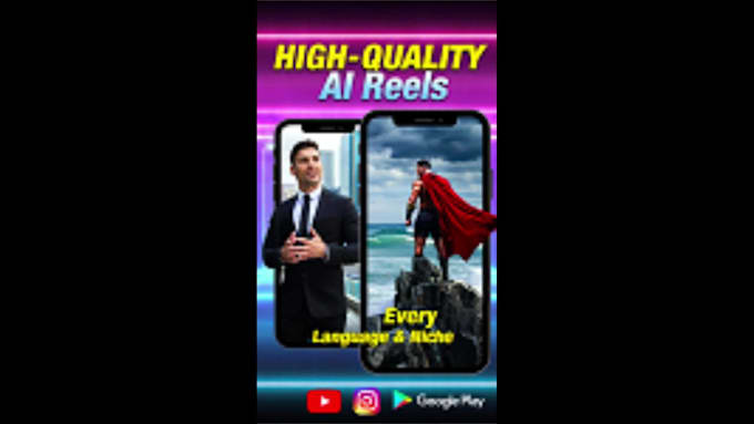 create ai reels for your social media