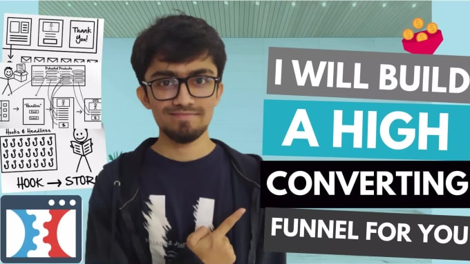 Hire a freelancer to build your sales funnel in clickfunnels or gohighlevel