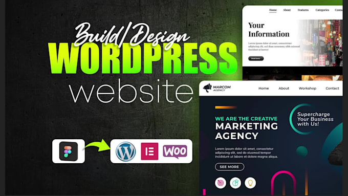 do wordpress website design and e commerce store design