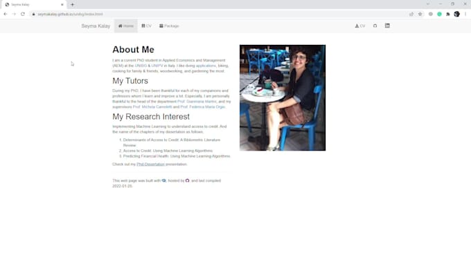 design an ats  resume and a github io page