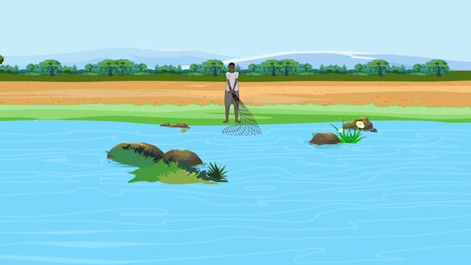 create custom 2d cartoon animation for your brand or youtube
