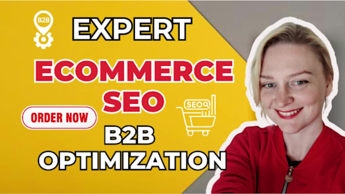 do complete monthly ecommerce SEO for woocommerce , shopify or b2b website
