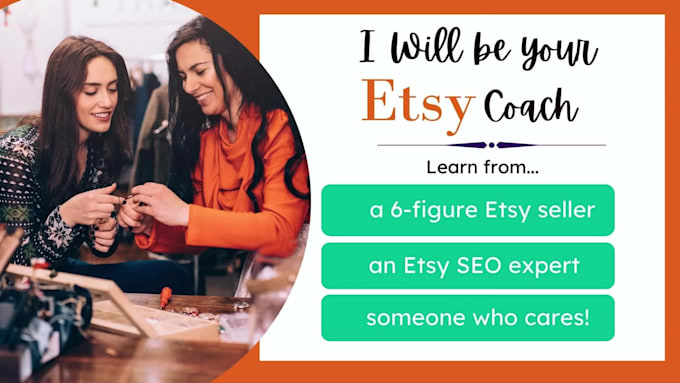 be your etsy coach and etsy SEO expert