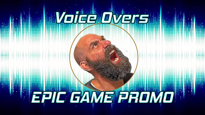 record an epic promo voice over for your game