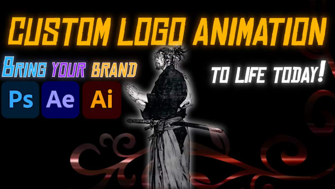 create a cinematic 2d logo animation