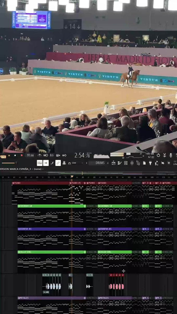 compose your dressage music freestyle