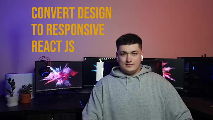 convert figma to react with tailwind CSS or custom styling